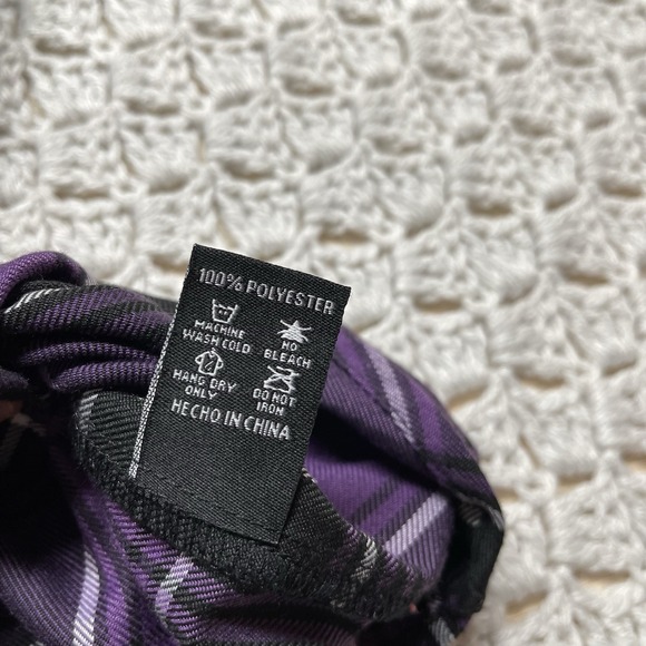 Dixxon Flannel Shirt Mens M Plaid Purple The Regan Limited Edition Long Sleeve - Picture 11 of 13